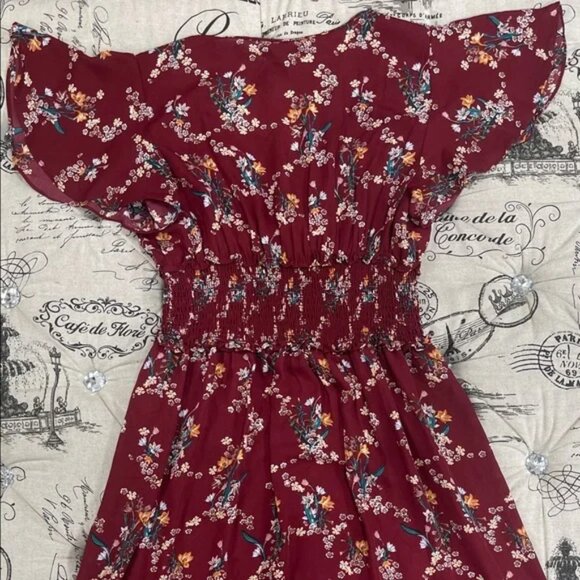 Max Studio Flounce Midi Dress - Picture 15 of 16